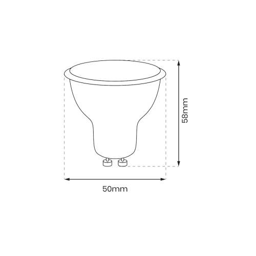 Żarówka LED 6,5W GU10 4000K EKZA8003 Eko-Light