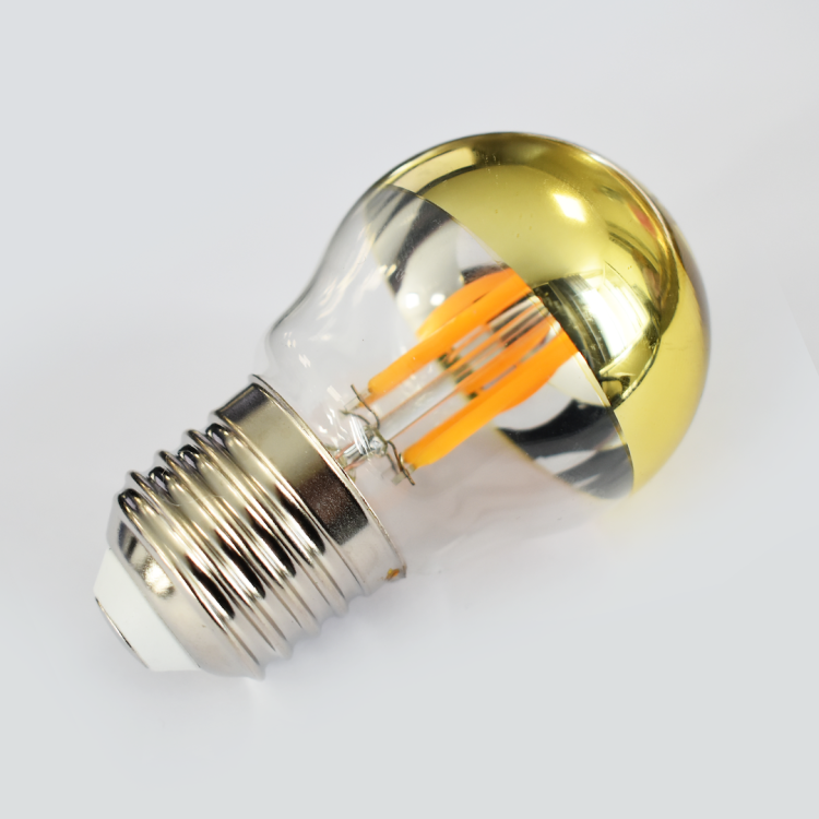 Żarówka Filamentowa LED 4W G45 E27 2700K Half Gold EKZF8011 Eko-Light