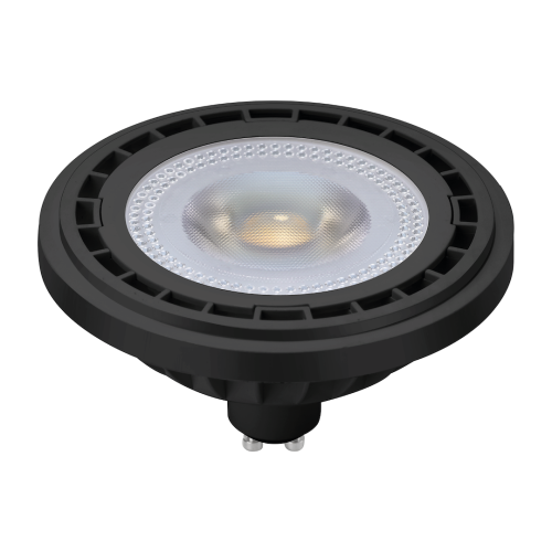 Żarówka LED 10W AR111 GU10 3000K/ Czarny AR8040 Eko-Light