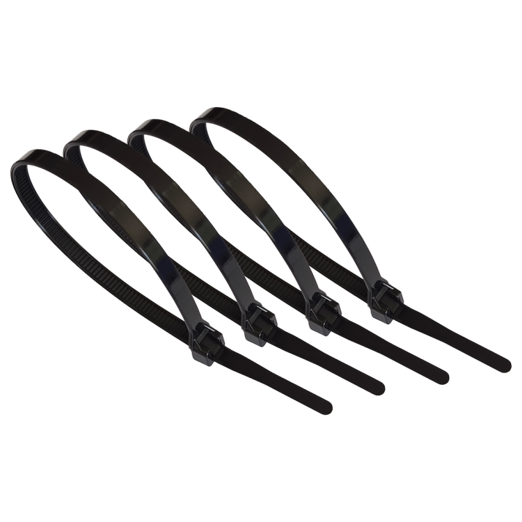 Opaska Zaciskowa 4.8x200mm Czarny - 100szt EK8583 Eko-Light