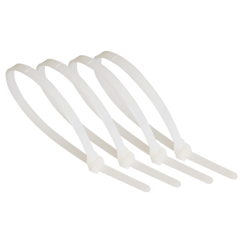Opaska Zaciskowa 3.6x280mm Biały - 100szt EK8590 Eko-Light