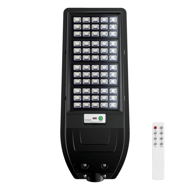 Lampa uliczna parkingowa solarna z czujnikiem ruchu i zmierzchu Latarnia Solarna Via 150W 1800lm 6000K EKO9095 Eko-Light parkowa z akumulatorem z pilotem