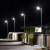 Lampa uliczna parkingowa solarna z czujnikiem ruchu i zmierzchu Latarnia Solarna Via 200W 2400lm 6000K EKO9096 Eko-Light parkowa z akumulatorem z pilotem