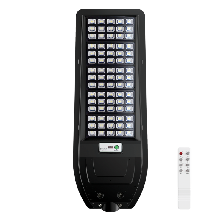 Lampa uliczna parkingowa solarna z czujnikiem ruchu i zmierzchu Latarnia Solarna Via 200W 2400lm 6000K EKO9096 Eko-Light parkowa z akumulatorem z pilotem