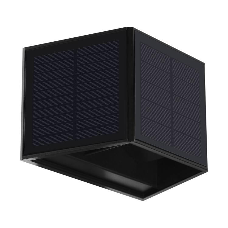 Kinkiet Solarny Wings 50lm 6000K EKO9098 Eko-Light Oprawa elewacyjna lampa ścienna