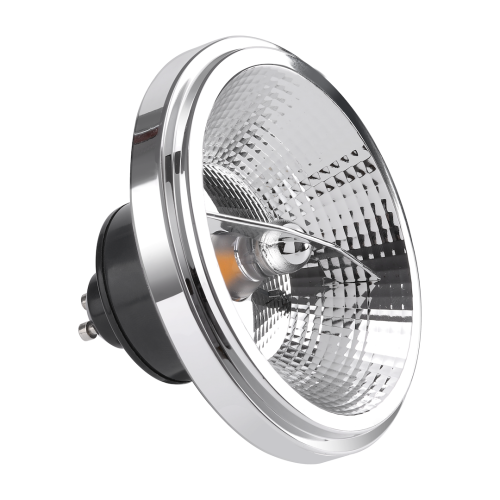 ŻARÓWKA AR111 - 10,5W GU10 3000K/ Czarny z odbłyśnikiem AR8616 Eko-Light
