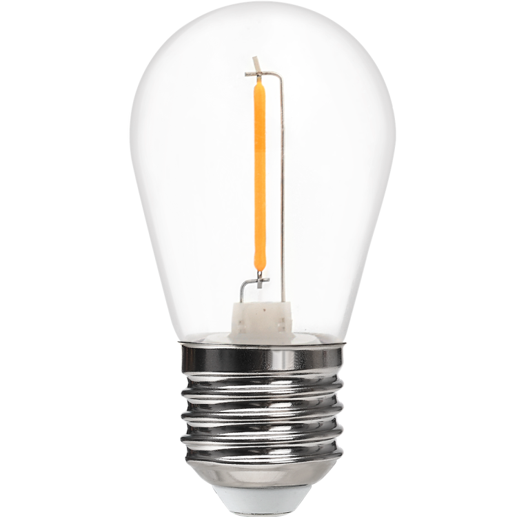 Żarówka Filamentowa LED 1W ST45 E27 2700K Plastik EKZF9139 Eko-Light