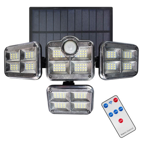 Naświetlacz Solarny Flexi Poczwórny EKO9153 Eko-Light