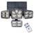 Naświetlacz Solarny Flexi Poczwórny EKO9153 Eko-Light