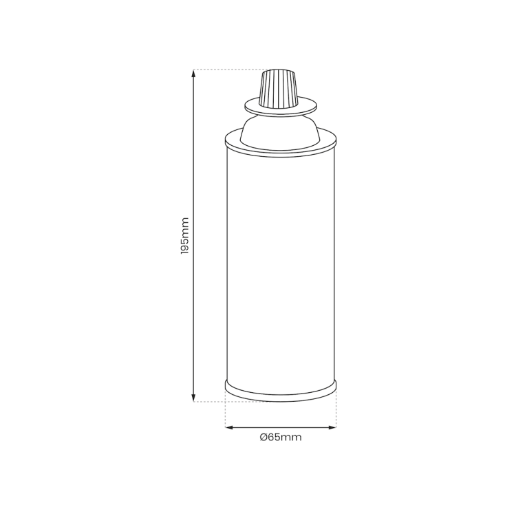 Kartusz Gazowy 230g EK004 Eko-Light