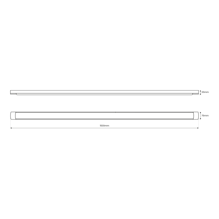 Listwa LED Batten 45W 150cm 4000K EK9841 Eko-Light