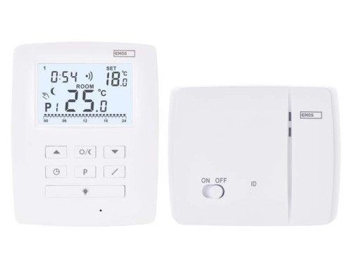 Termostat pokojowy bezprzewodowy z komunikacją OpenTherm P5611OT Emos regulator temperatury sterownik OT