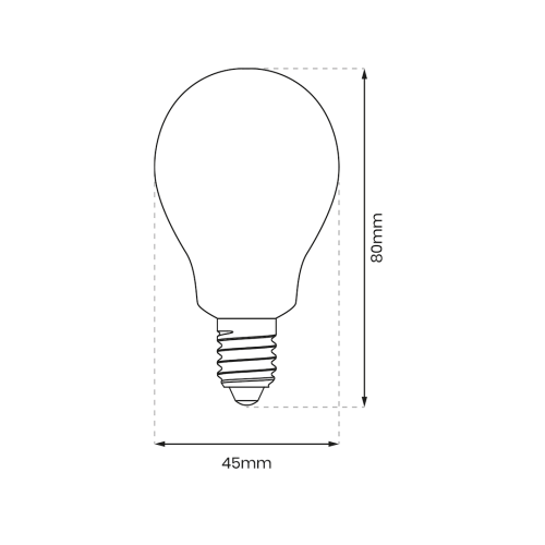Żarówka LED 5W E14 G45 4000K EKZA0216 Eko-Light