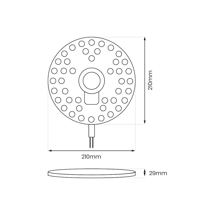 Moduł Led FIX 36W 4000K Fi210 EKM0467 Eko-Light