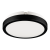Plafon Vera 12W 4000K Czarny IP65 EKP0469 Eko-Light