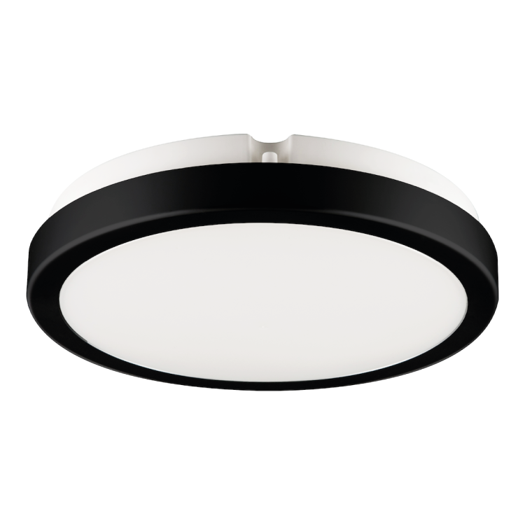 Plafon Vera 18W 4000K Czarny IP65 EKP0471 Eko-Light