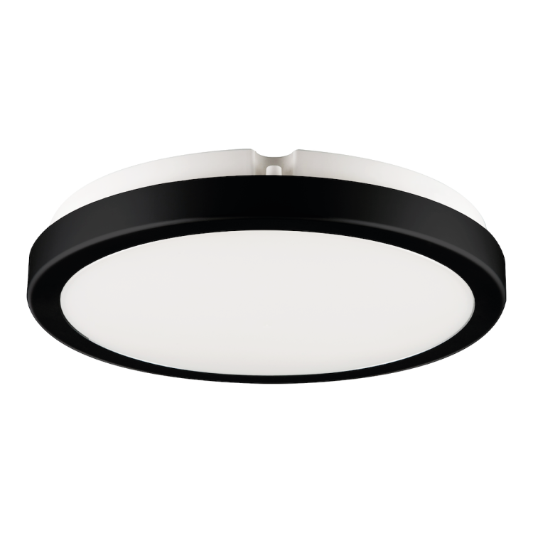 Plafon Vera 24W 4000K Czarny IP65 EKP0473 Eko-Light
