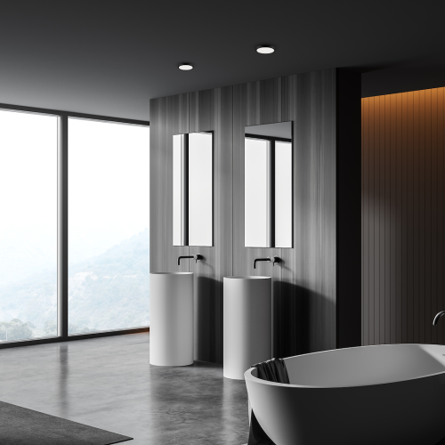 Plafon Vera 24W 4000K Czarny IP65 EKP0473 Eko-Light