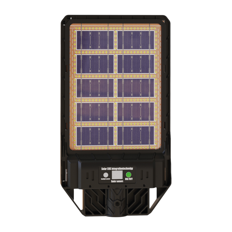 Lampa uliczna parkingowa solarna z czujnikiem ruchu i zmierzchu Latarnia Solarna Kers 50W 500lm 6500K EKO0545 Eko-Light parkowa z akumulatorem