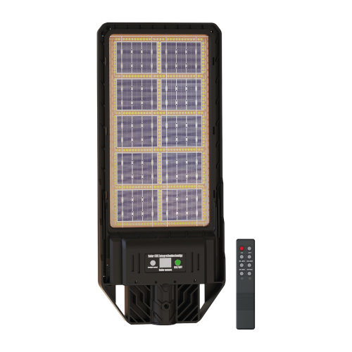 Lampa uliczna parkingowa solarna z czujnikiem ruchu i zmierzchu Latarnia Solarna Kers 200W 1200lm 6500K EKO0546 Eko-Light parkowa z akumulatorem z pilotem