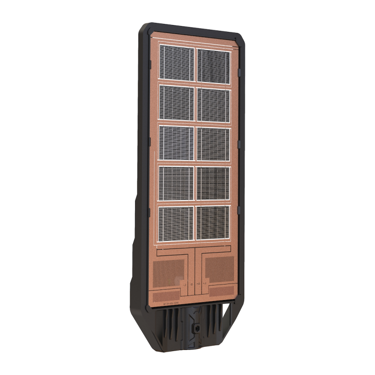 Lampa uliczna parkingowa solarna z czujnikiem ruchu i zmierzchu Latarnia Solarna Kers 200W 1200lm 6500K EKO0546 Eko-Light parkowa z akumulatorem z pilotem