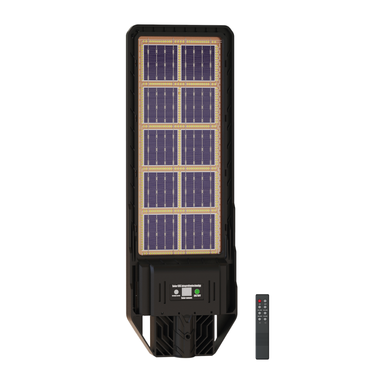 Lampa uliczna parkingowa solarna z czujnikiem ruchu i zmierzchu Latarnia Solarna Kers 400W 2700lm 6500K EKO0547 Eko-Light parkowa z akumulatorem z pilotem