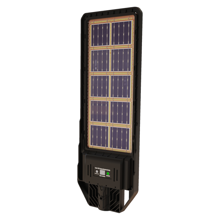 Lampa uliczna parkingowa solarna z czujnikiem ruchu i zmierzchu Latarnia Solarna Kers 400W 2700lm 6500K EKO0547 Eko-Light parkowa z akumulatorem z pilotem
