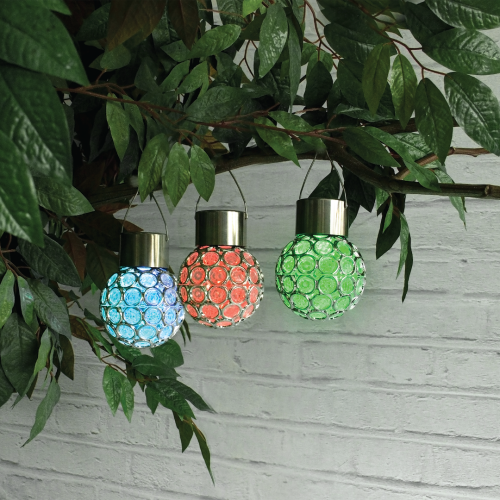 Lampa Solarna Ring RGB IP44 EKO0585 Eko-Light oprawa