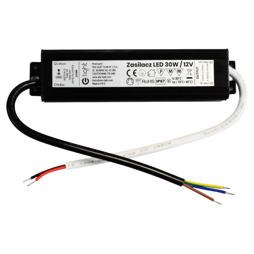 Zasilacz LED 30W IP67 EKZAS0643 Eko-Light