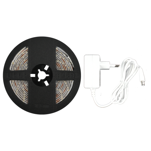Taśma LED 3m + Zasilacz IP65 Barwa ciepła 3000K EKZ0892 Eko-Light