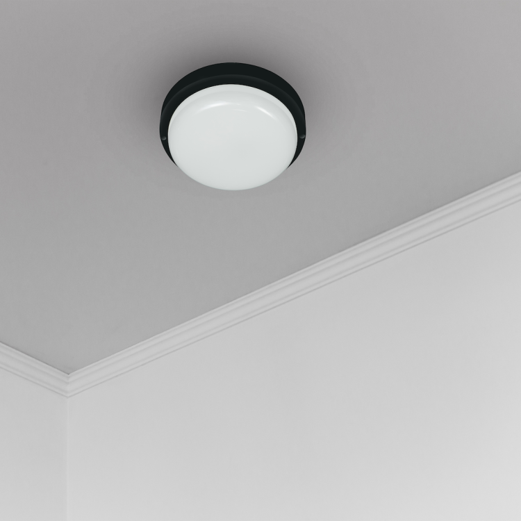 Oprawa Kanałowa Davo Okrąg 8W 4000K IP64 Czarny EK1038 Eko-Light