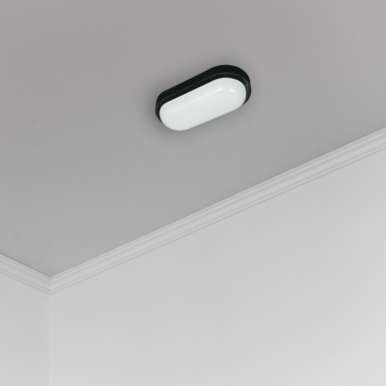 Oprawa Kanałowa Davo Owal 8W 4000K IP64 Czarny EK1039 Eko-Light