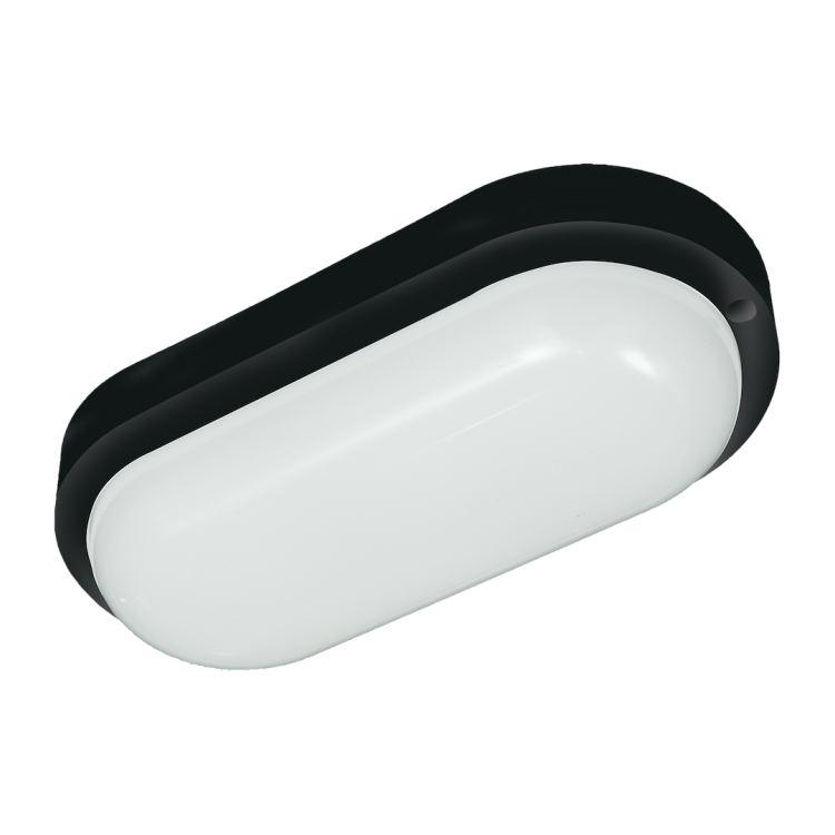 Oprawa Kanałowa Davo Owal 8W 4000K IP64 Czarny EK1039 Eko-Light
