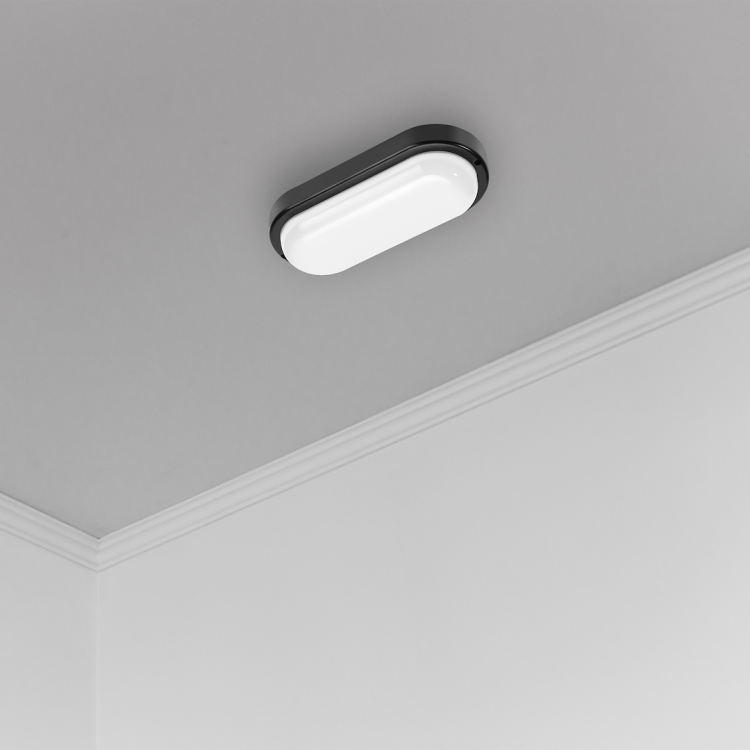 Oprawa Kanałowa Davo Owal 18W 4000K IP64 Czarny EK1083 Eko-Light