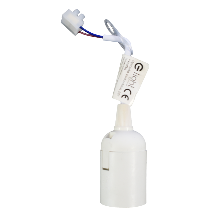 Oprawka budowlana E27 + kostka EK1091 Eko-Light