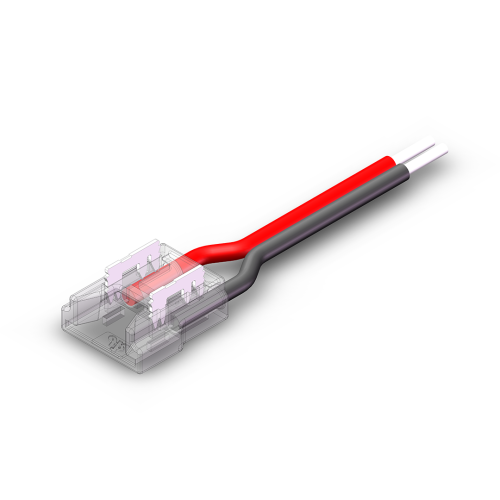 Złączka Zatrzaskowa SMD/COB Typ: Prosty 2Pin 8mm 4A + kabel 15cm EKPZ1214 Eko-Light