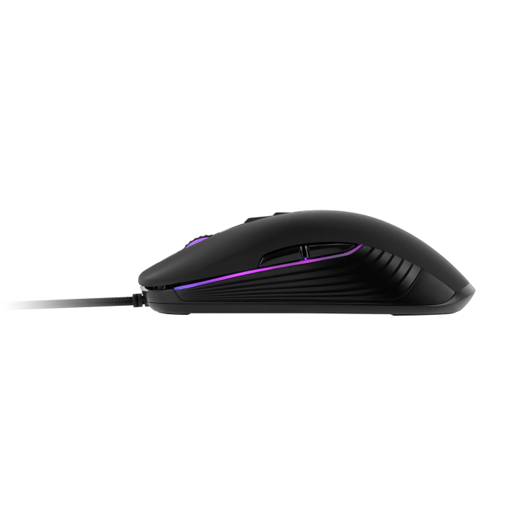 Mysz gamingowa przewodowa dla Gracza Warrior GM-60 KM0752 Kruger&Matz 5000 DPI RGB kolorowa podświetlana sensor optyczny
