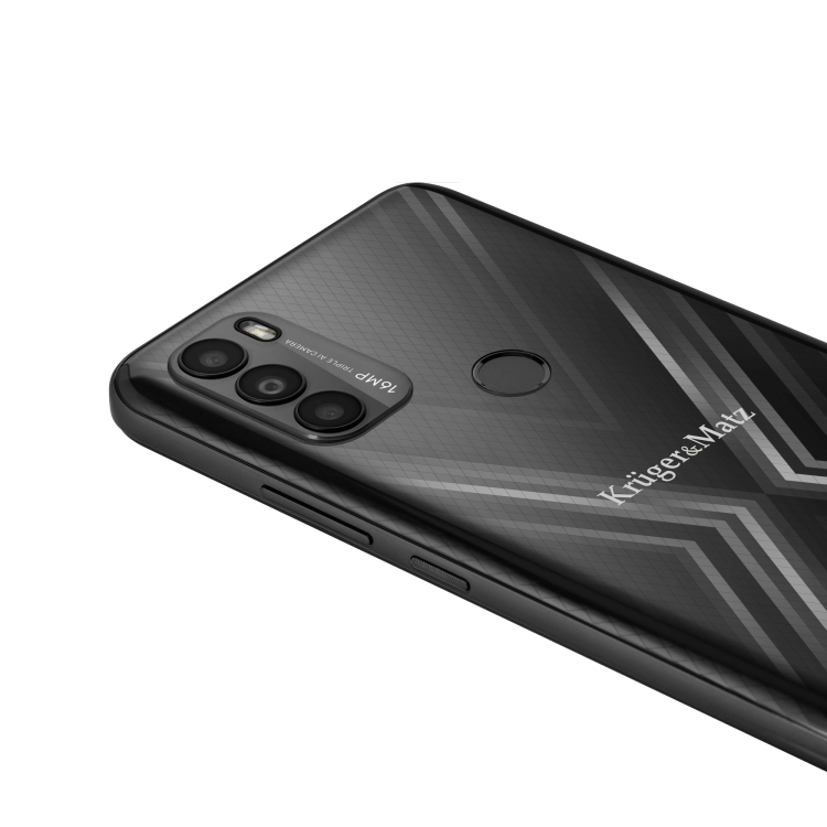 Smartfon LIVE 9 KM0497-B Kruger&Matz 6,5" 4/64 GB 5000mAh NFC +Etui +Szkło Czarny