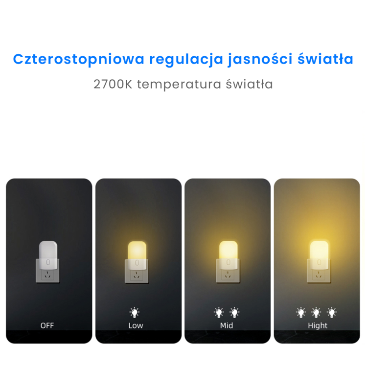 Lampka Wtykowa Kama 2700K EKW1441 Eko-Light
