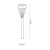 Pochodnia Solarna Flame 1700K IP44 EKO1450 Eko-Light gruntowa