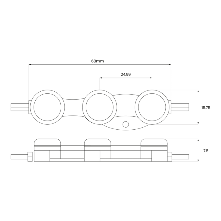 Moduł LED EKO-SSPRO3 9000K 1,1W 120S40 EKM1520 Eko-Light