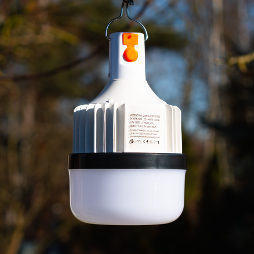 Przenośna Lampka LED Bulb 10W 4000K EK1678 Eko-Light