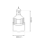 Przenośna Lampka LED Bulb 10W 4000K EK1678 Eko-Light