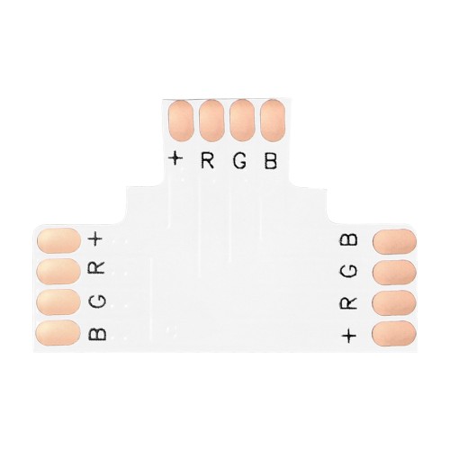 Złączka LED RGB 10mm trójnik "T" AD-TL-6499/Z/T/RGB ADVITI