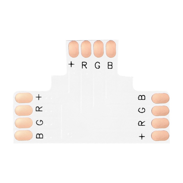 Złączka LED RGB 10mm trójnik "T" AD-TL-6499/Z/T/RGB ADVITI