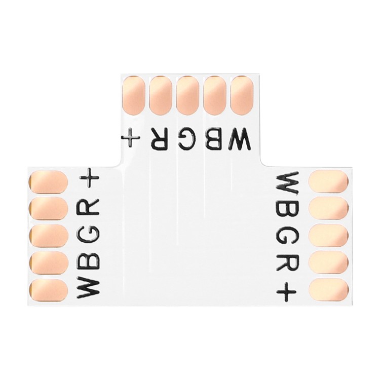 Złączka LED RGBW 12mm trójnik "T" AD-TL-6499/Z/T/RGBW ADVITI
