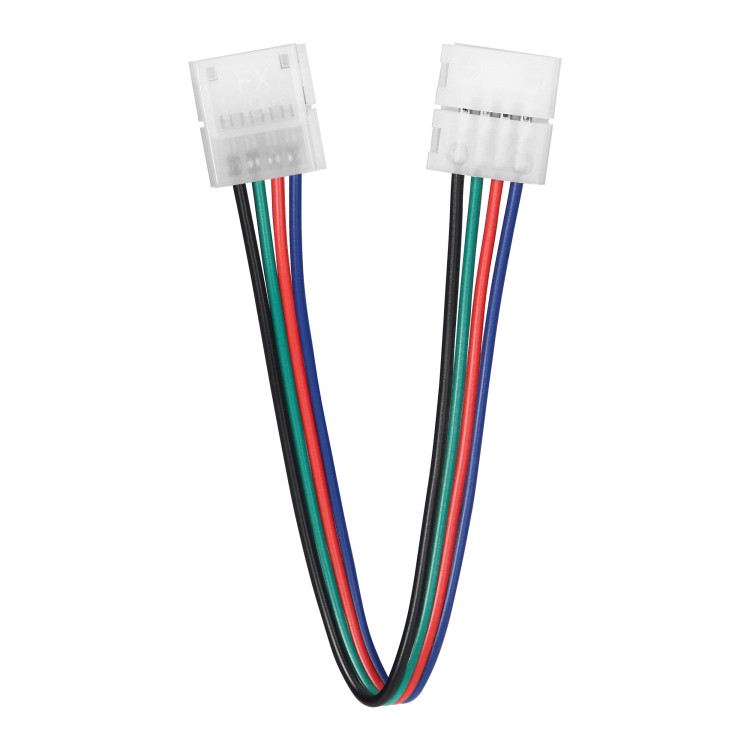 Złączka LED RGB 10mm dwustronna z przewodem AD-TL-6499/Z-P-Z/RGB ADVITI