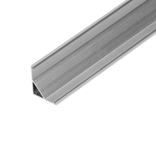 Profil aluminiowy do taśm LED, 2000 x 15,8 x 15,8 mm, kątowy, srebrny AD-LP-6502G/2M ADVITI