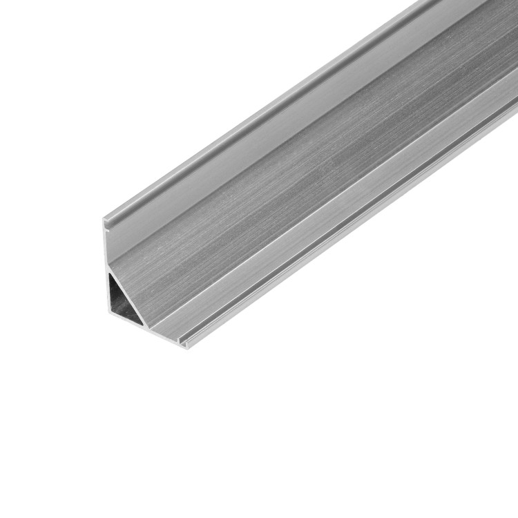 Profil aluminiowy do taśm LED, 2000 x 15,8 x 15,8 mm, kątowy, srebrny AD-LP-6502G/2M ADVITI