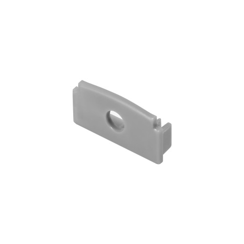 Zaślepka do profilu wpuszczanego w karton gips z serii AD-LP-6503, szara, komplet 50 szt. AD-LP-6503GEC/50 ADVITI
